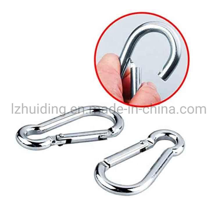 Factory Direct Stainless Steel Carabiner Spring Snap Hook