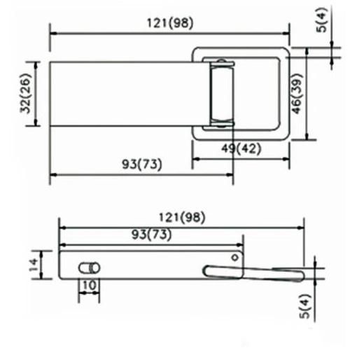 Galvanized Color Heavy Duty Toggle Fasteners