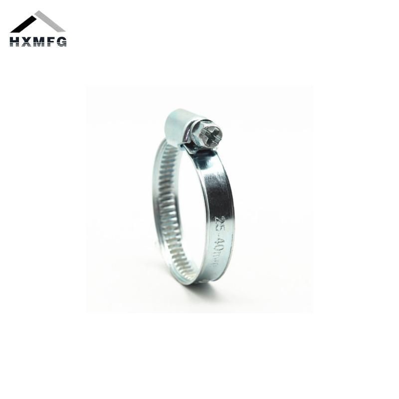 Galvanized Steel Full Range Size German Version Hose Clip