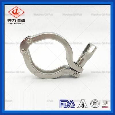 Sanitary Stainless Steel Heavy Duty Tri Clover Clamps