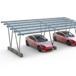 Solar Mounting System Solar Carport Structure Electric Vehicle Charging EV Charging Station