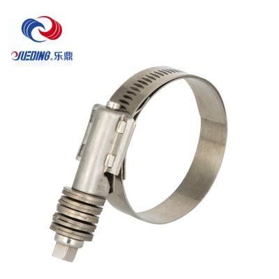 American Type Perforated Heavy Duty High Torque Constant Tension Hose Clamp