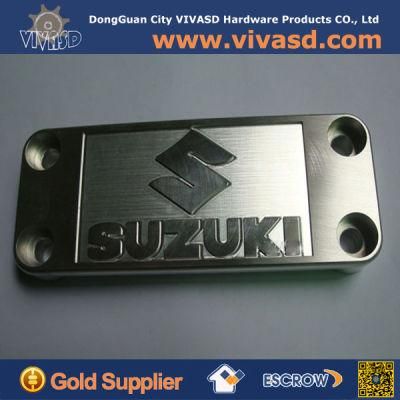 Precision Anodized Aluminum CNC Machined Motor License Plate