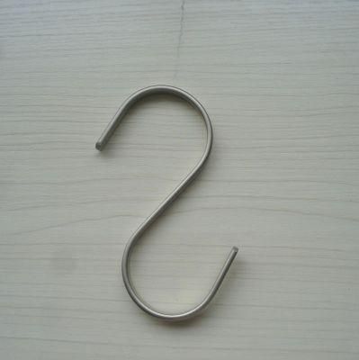 Decorative Stainless Steel Hanging S Hook Metal Hook