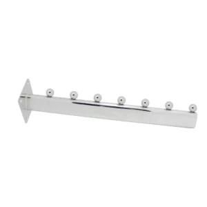 7 Beads Metal Chrome Store Wall-Mounted Bra Display Hook