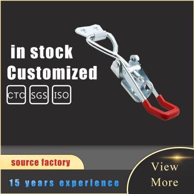 Lengthened Packaging Box Buckle Shock Absorption Tightening Latch Lock Stamping Parts Small Steel Fasteners Toggle Latch on Equipment