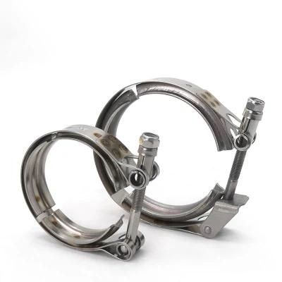 Automotive 76mm Thin V Band T Head Metal Hose Clamp for Intercooler