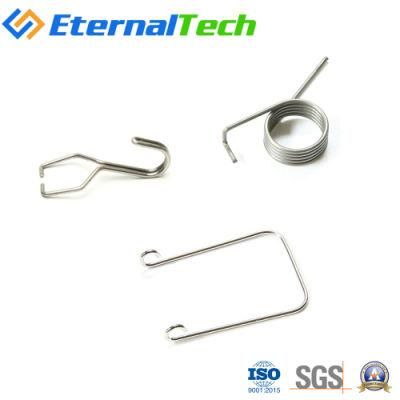 Custom Steel Music Wire Nickel Plated Coil Linear Wire Bending Form Bracket Spring for Auto Parts
