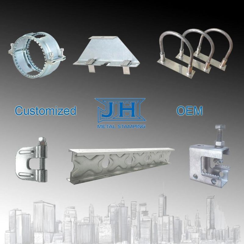 Aluminum Parts Punching Machining Construction Stamping Parts