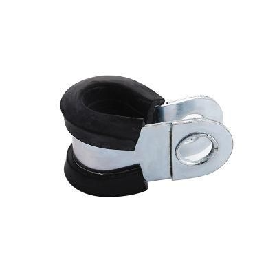 Stainless Steel Hose R Fixing Clamps with EPDM Rubber