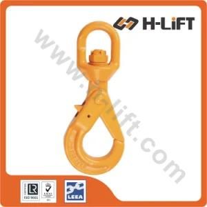 Alloy Steel G80 Safety Swivel Self Locking Hook