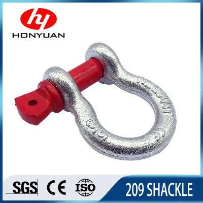 Rigging Galvanized Us Type Drop Forged Bow G209 Anchor Shackle