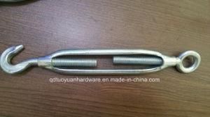 JIS Type Zinc Plated Frame Wire Rope Marine Turnbuckle