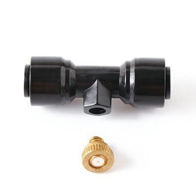 Low Pressure Misting Cooling System Atomizing Nozzles 6mm Slip Lock Quick Connectors Nozzles