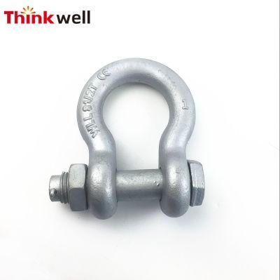 Factory Price Forging Us Type G2130 Bow Anchor Shackle