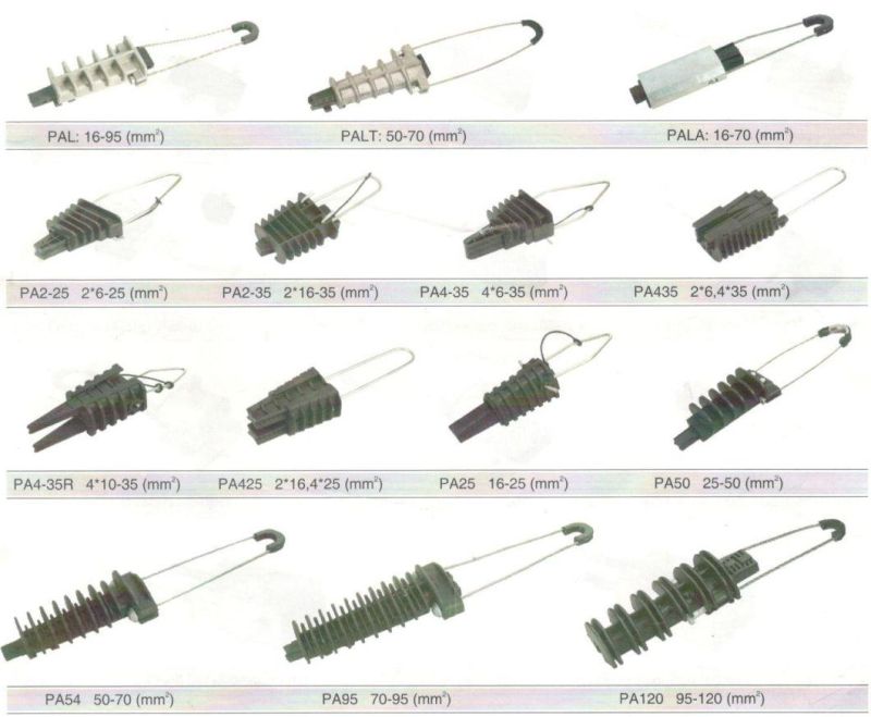 ABC Line Electric Accessories Insulation Fittings Suspension Clamp