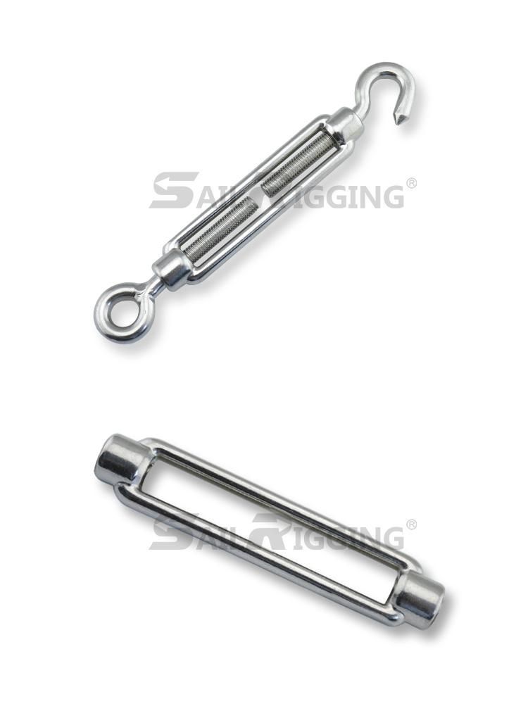 Wholesales Commercial Drop Forged Stainless Steel DIN1480 Turnbuckle Eye&Hook Turn Buckle