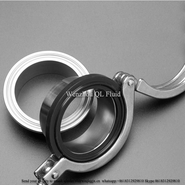 SS304/SS316L Sanitary Pipe Fittings Ferrule Clamp
