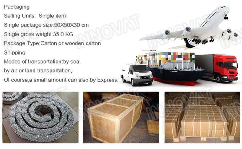 Various Good Quality Chain Drag Enclosed Steel Cable Drag Chain