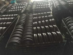 Customized Powder Coated BS JIS Standard Railway Coil Spring