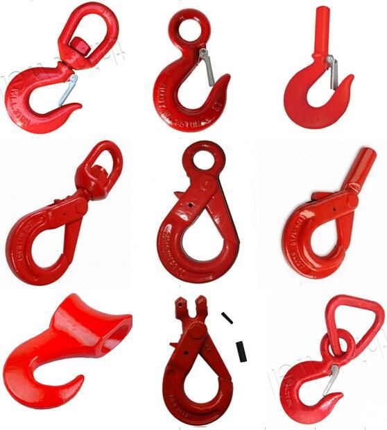 Forged Drop Safety Hoist S322 Swivel Hook with Bearing