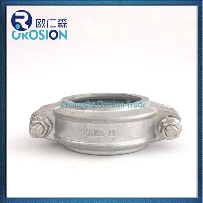 Stainless Steel Coupling Grooved for Pipe Clamp Fitting