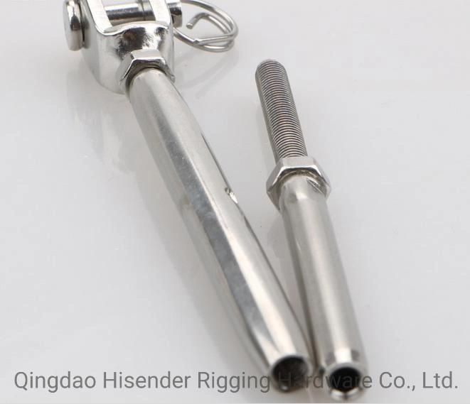 Rigging Hardware AISI316 Swage Closed Body Turnbuckle with Fork End