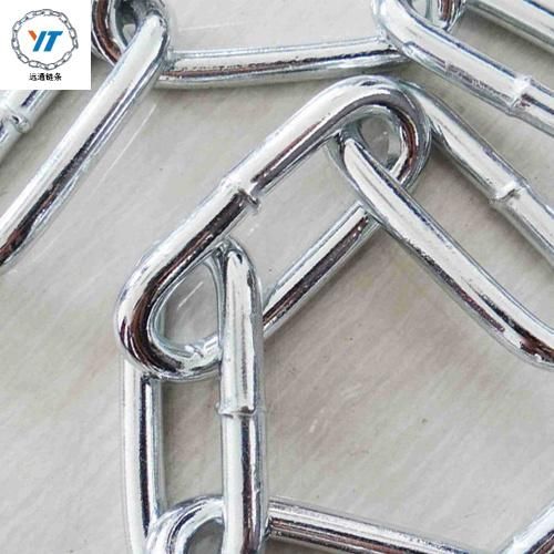 Welded Zinc Plated DIN5685c Long Link Chain