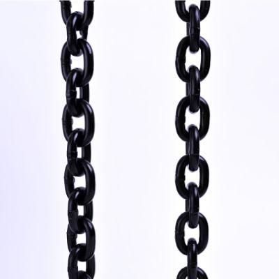 China Manufacturer G80 Alloy Steel Black Load Chain Lifting Chain