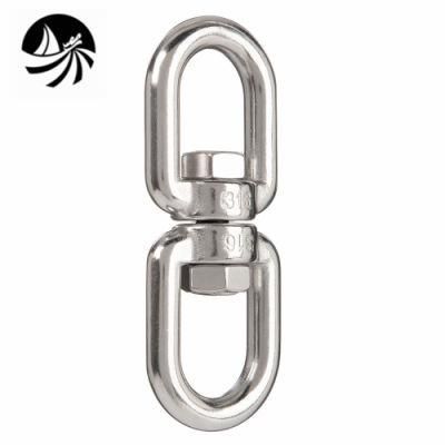 Swivel Eye &amp; Eye 316 Stainless Steel Swivel Shackle