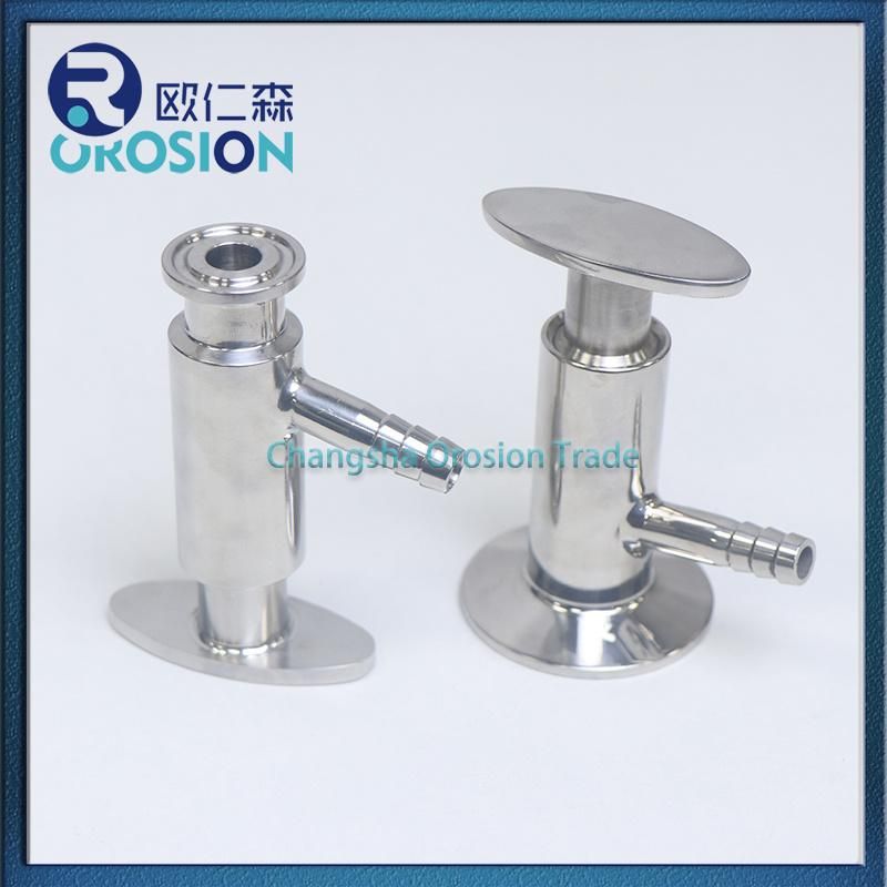 Sanitary Stainless Steel Triclamp Sampling Cock Sample Valve
