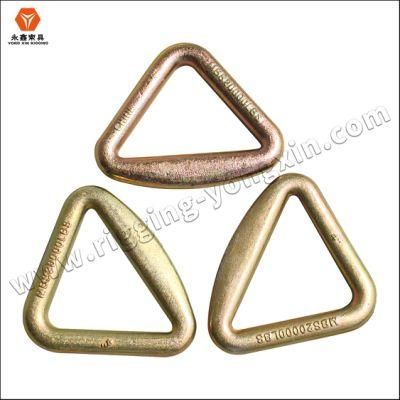 Triangle Ring Ring 2020 Wholesale Cheap Price Triangle Split Ring Gold Color Metal Triangle Key Ring for Bag Accessories