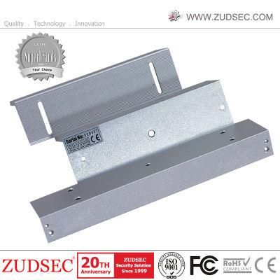 Magnetic Door Lock Support Zl Shaped Metal Bracket for 280kg Lock