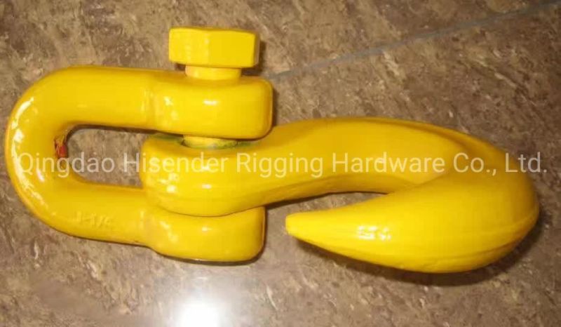 Rigging European Type Forged G80 Swivel Grab Hook of Hardware