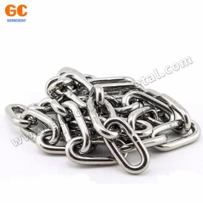 Hardware Galvanized DIN763 DIN766 Link Chain Anchor Chain Primary Colour