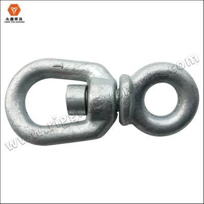 Hot Sale Hot DIP Galvanized Carbon Steel Single Eye G401 Swivel Chain Swivels