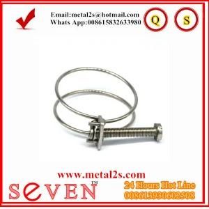 Double Bolt Hose Clamp