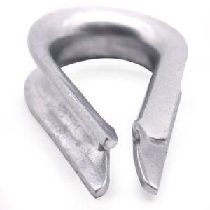 Transmission Line Fitting Galvanized Steel Rope Thimble with Low Price