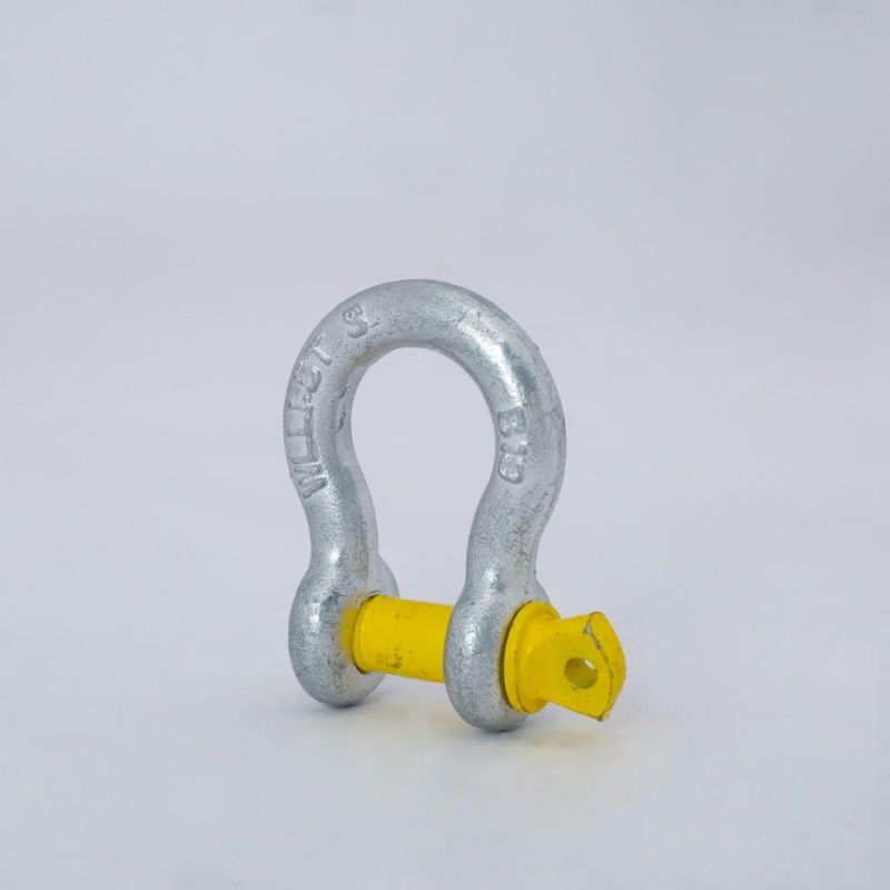 SGS Certificated Rigging Hardware Australian Type Drop Forged Omega Screw Pin Bow Shackle