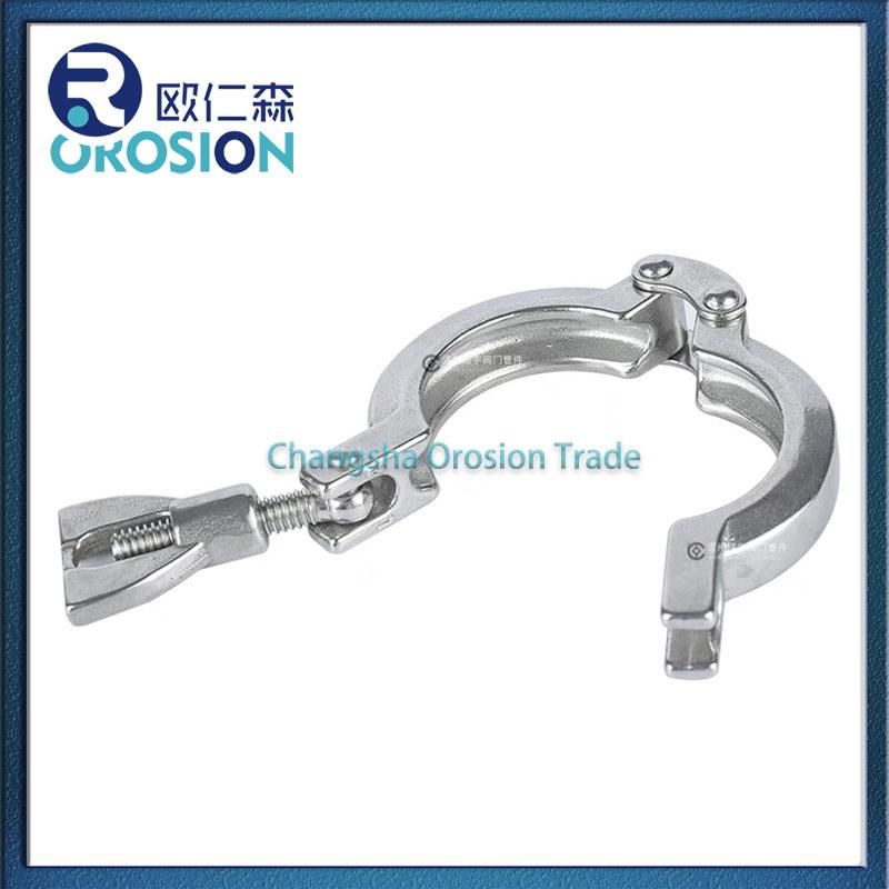Sanitory Stainless Steel Clamp SS304/316 Double Pin