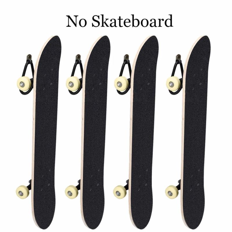 Wall Mounted Flexible Skateboard Storage Rack Display Stand