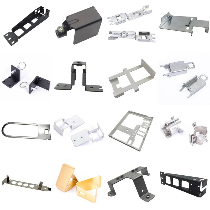 OEM Custom Wall Mounting Brackets U Shaped Single-Side Metal Brackets