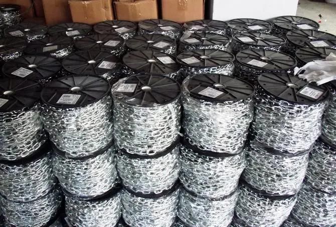 Good Quality Steel Green Color Link Chain Fence