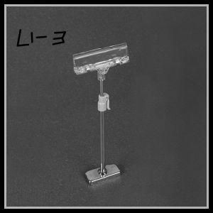 Iron Adjustable Magnetic Base Pop Clip/Good Quality Durable Iron Clip (L1-3)