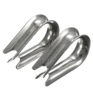Professional Customized Galvanized 1/2&quot; Solid Copper Wire Rope Custom Thimble