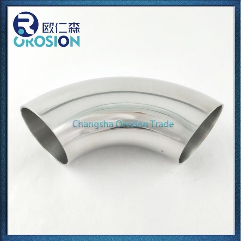 90 Degrees Weld Bend for Sanitary Grade