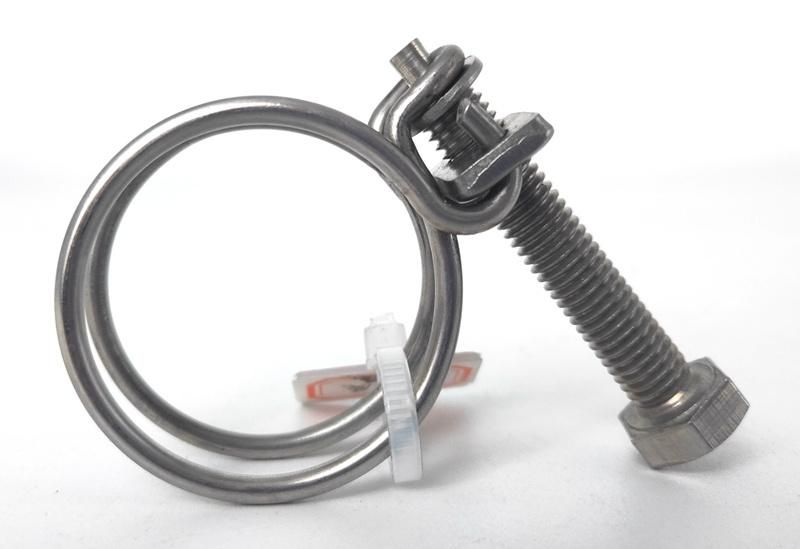 Double Wire Type Clamp PVC Tubing Hose Clamp