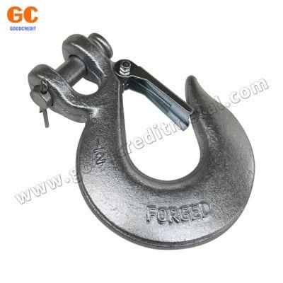 G70 Forging Galvanized Clevis Slip Hook with Latch