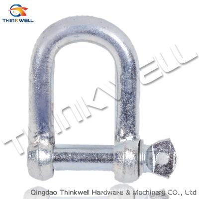 Galvanized Forging Carbon Steel European Dee Shackle