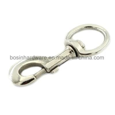 Nickal Plated Steel Casting Swivel Eye Snap Hook